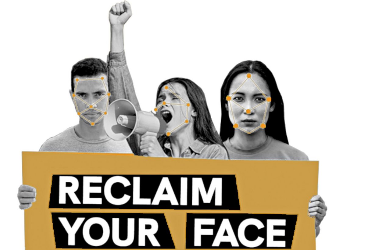 Logo for organisationen Reclaim your face